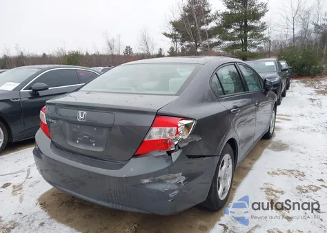2012 Honda Civic Lx from USA, damaged, VIN 2HGFB2F58CH308165